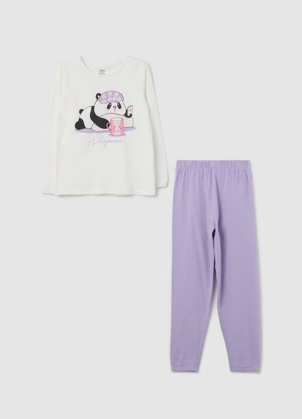 Ovs Pigiama in cotone bio stampa koala "Sleepover"