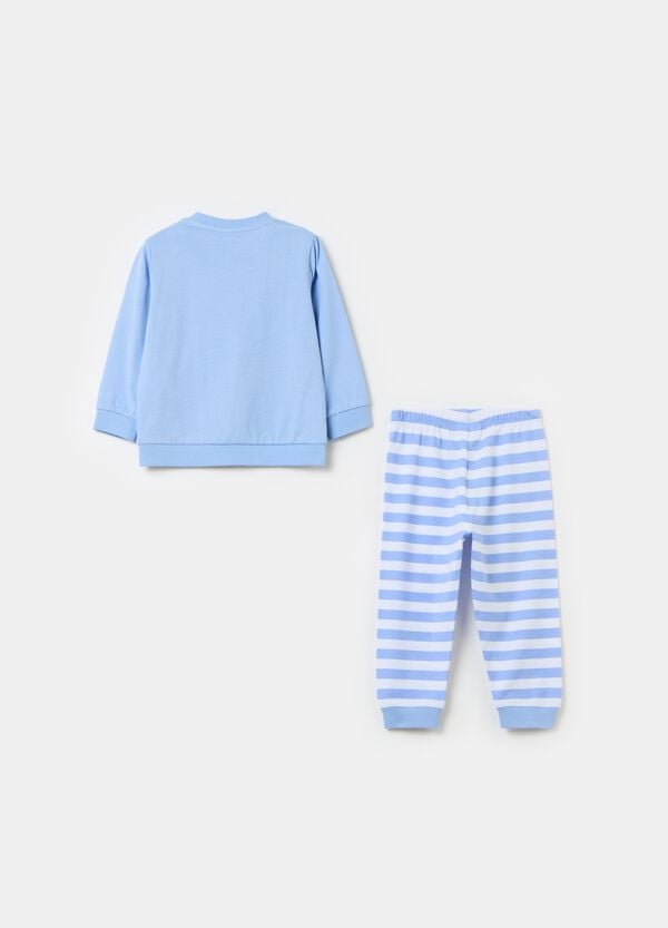 Ovs Pigiama In Cotone Bugs Bunny E Daffy Duck