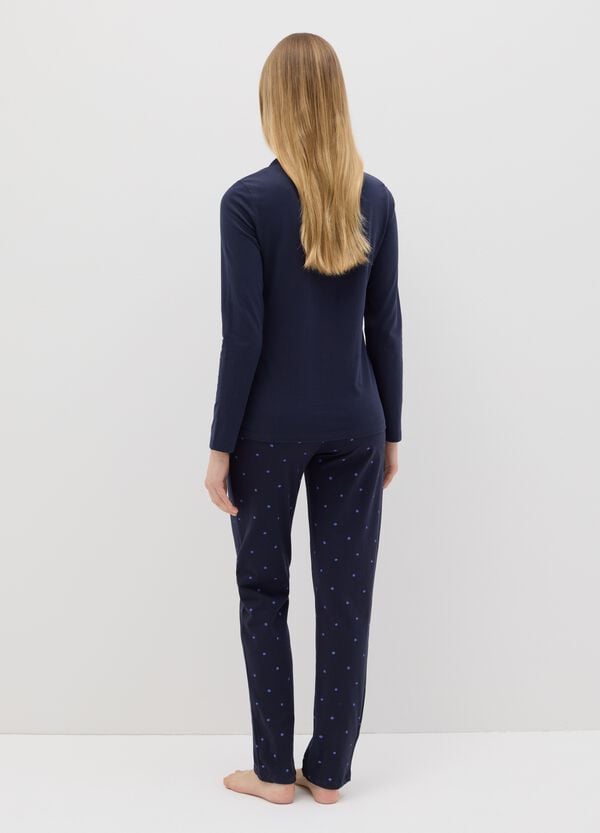 Ovs Pigiama In Cotone Con Scollo Serafino