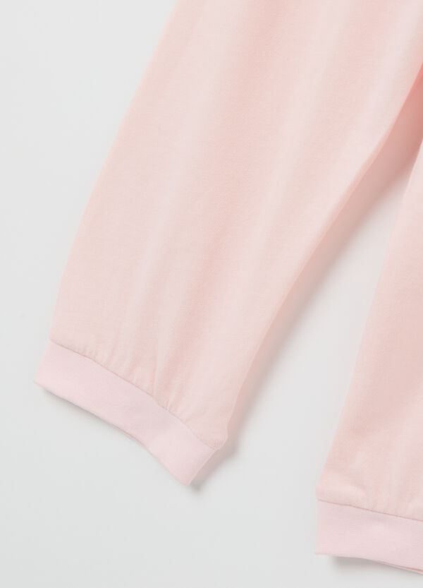 Ovs Pigiama In Cotone Con Stampa Baby Puffo