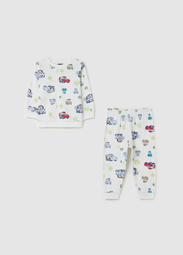 Ovs Pigiama in cotone con stampa Cars