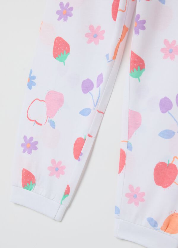 Ovs Pigiama In Cotone Con Stampa Frutta