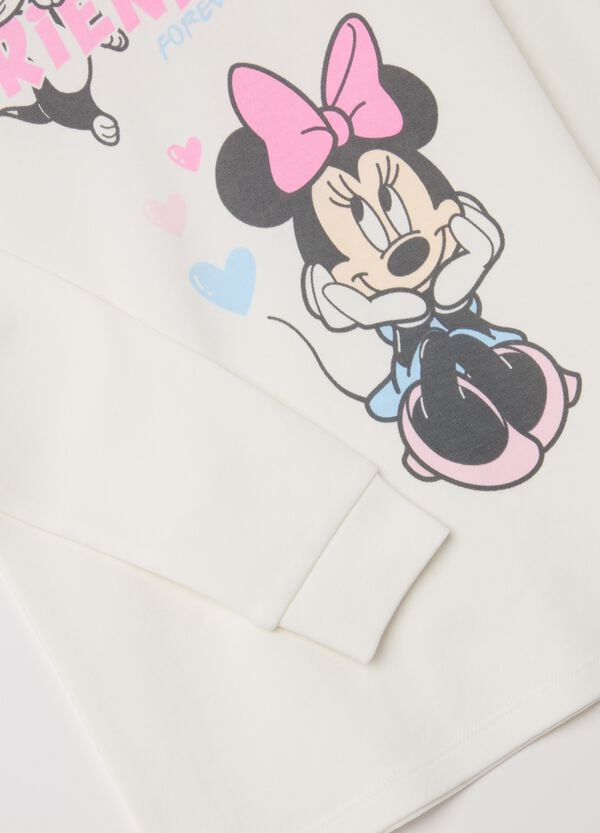 Ovs Pigiama In Cotone Con Stampa Minnie E Figaro