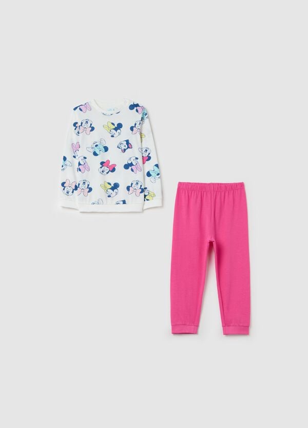 Ovs Pigiama in cotone con stampa Minnie