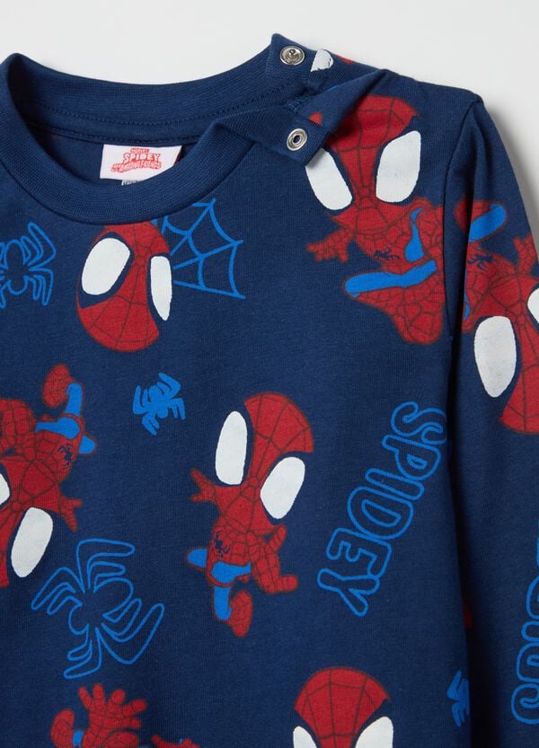 Ovs Pigiama In Cotone Con Stampa Spidey
