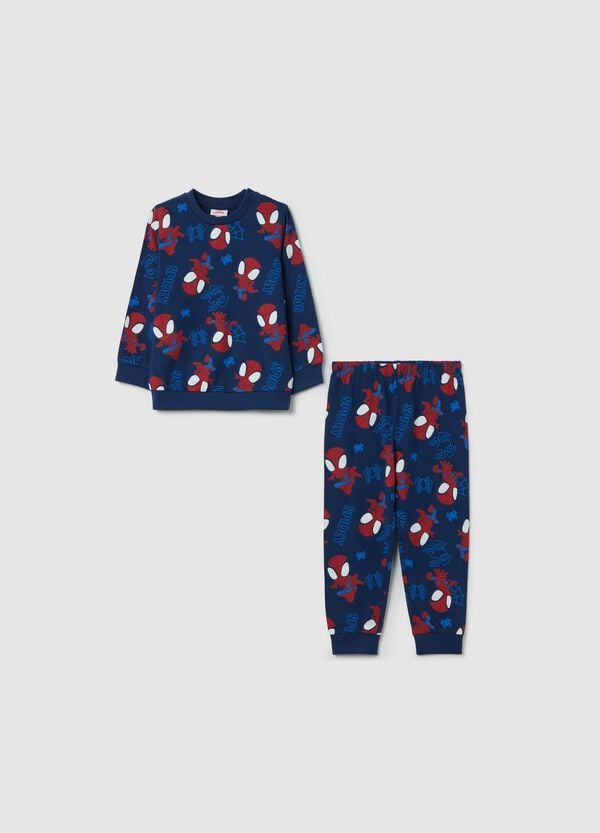 Ovs Pigiama in cotone con stampa Spidey