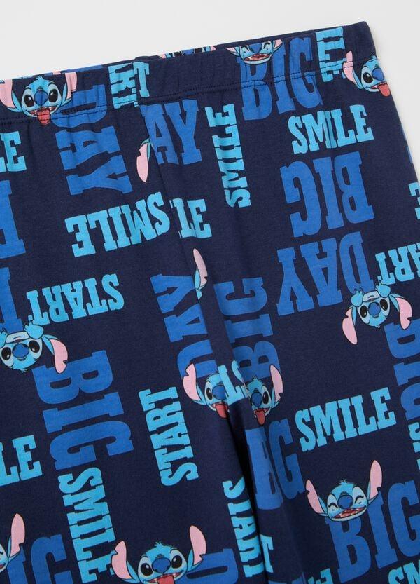 Ovs Pigiama In Cotone Con Stampa Stitch