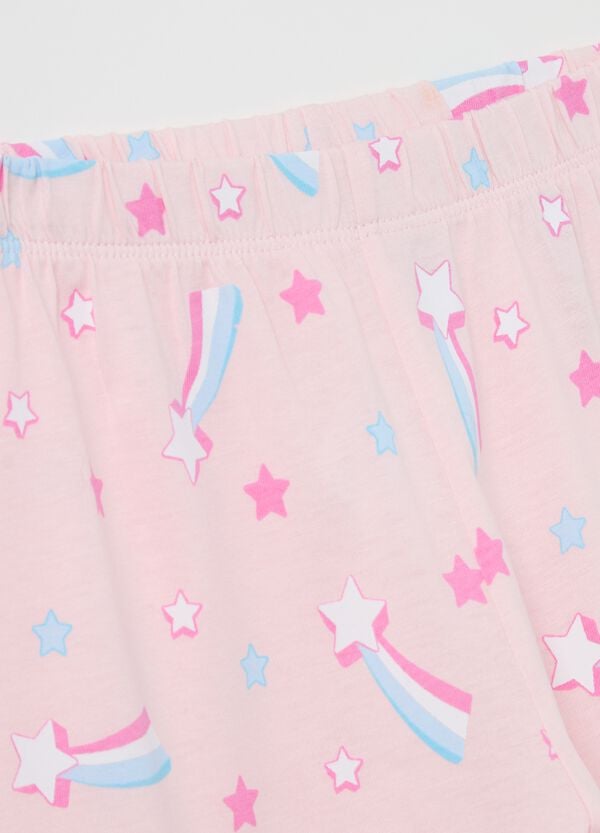 Ovs Pigiama In Cotone Con Stampa Unicorno