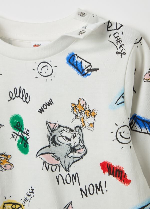 Ovs Pigiama In Cotone Stampa Tom & Jerry