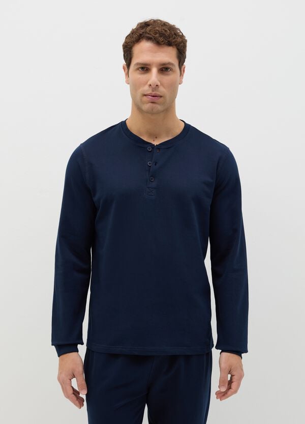Ovs Pigiama In Cotone Supima Con Scollo Serafino