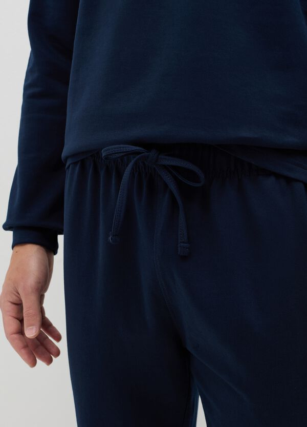 Ovs Pigiama In Cotone Supima Con Scollo Serafino