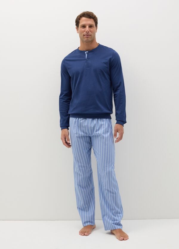 Ovs Pigiama lungo con scollo serafino