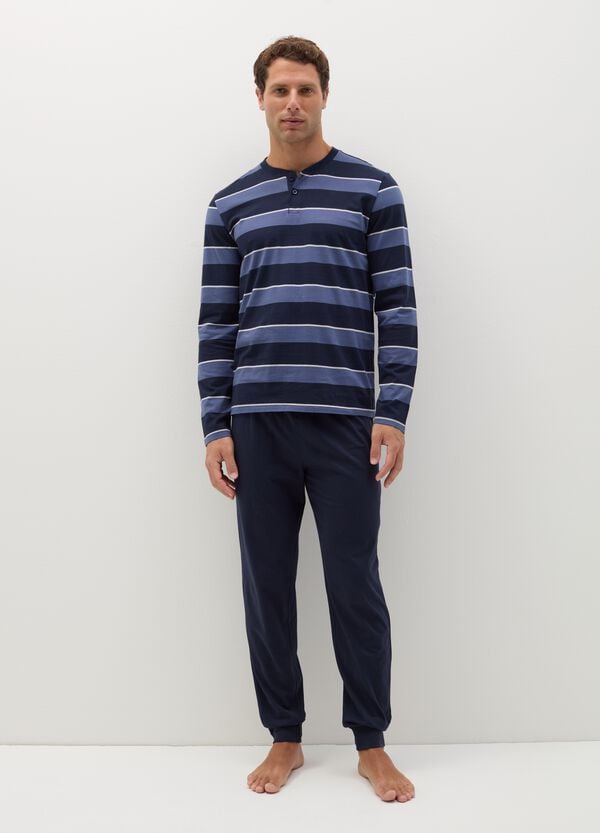 Ovs Pigiama lungo con scollo serafino