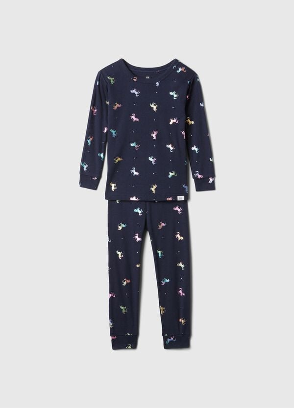 Ovs Pigiama lungo con stampa all-over
