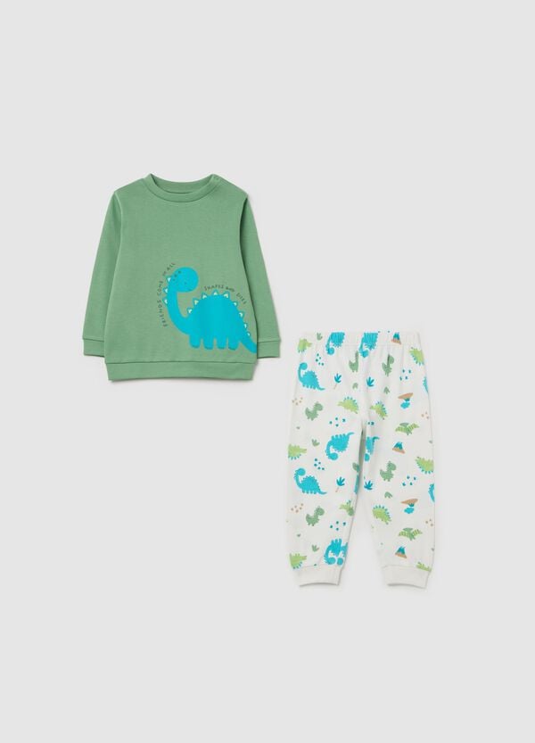 Ovs Pigiama lungo con stampa dinosauri