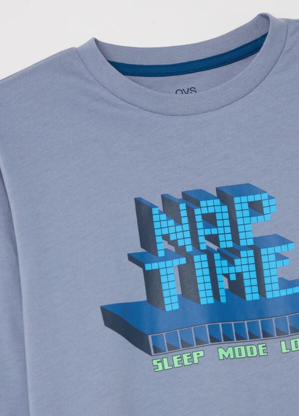 Ovs Pigiama Lungo Stampa "Nap Time"