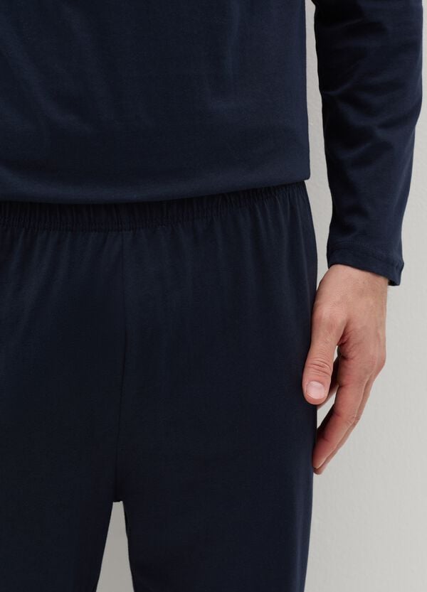 Ovs Pigiama Lungo Top Con Scollo A V