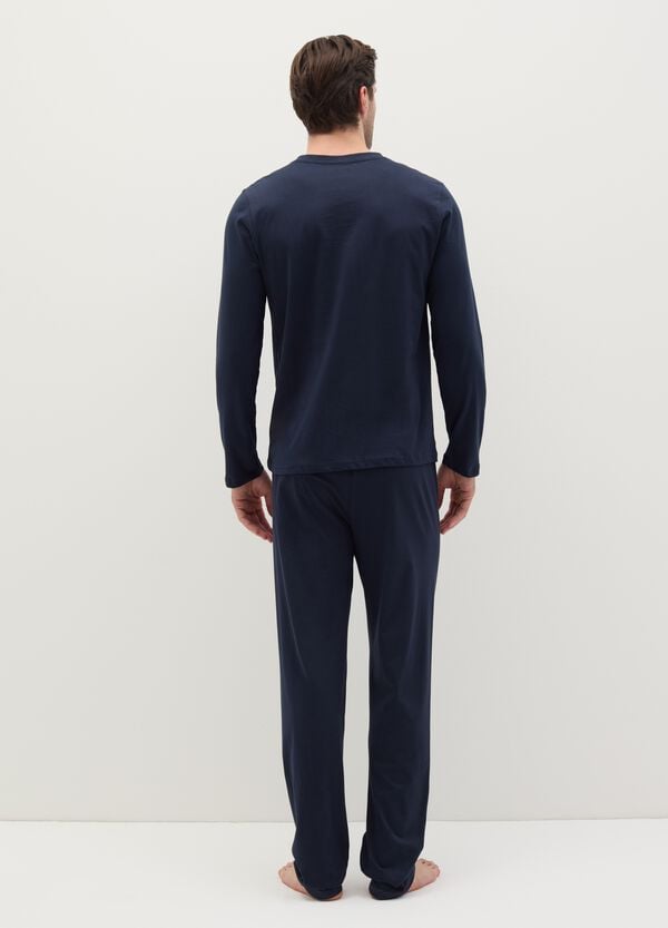 Ovs Pigiama Lungo Top Con Scollo A V