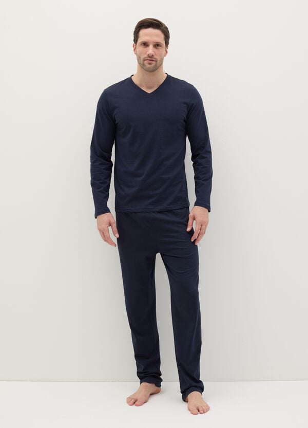 Ovs Pigiama lungo top con scollo a V