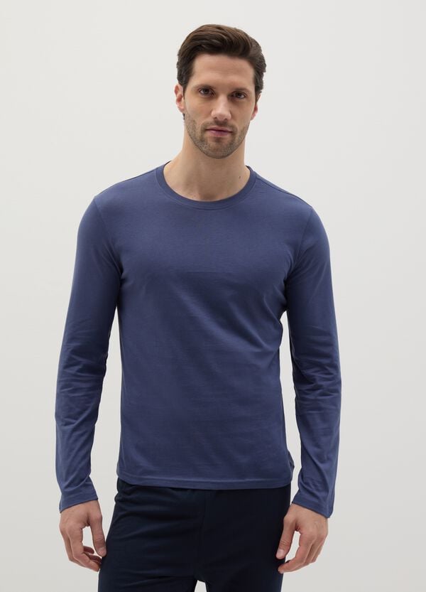 Ovs Pigiama Lungo Top Girocollo