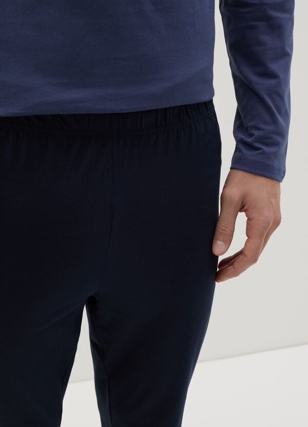 Ovs Pigiama Lungo Top Girocollo