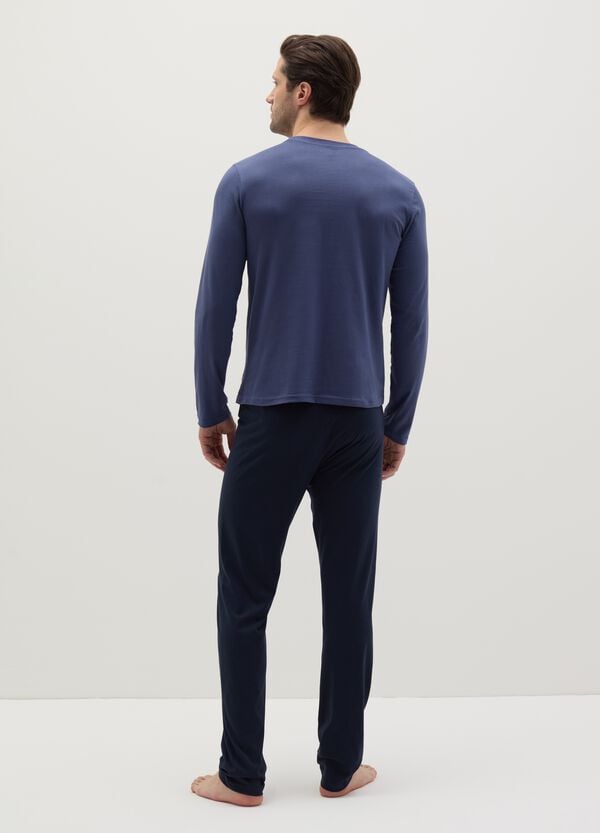 Ovs Pigiama Lungo Top Girocollo