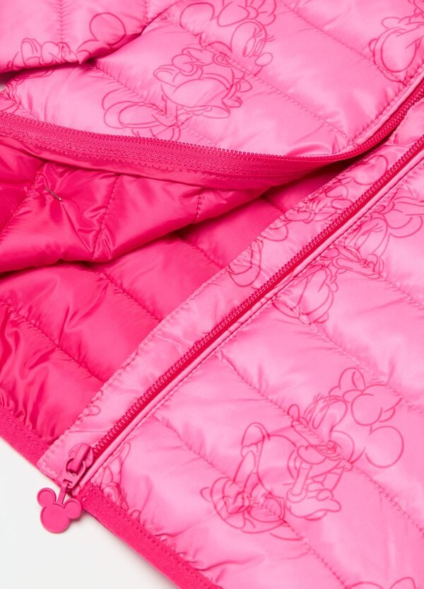 Ovs Piumino Con Cappuccio Stampa Minnie
