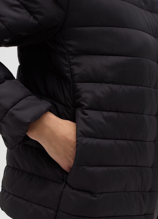 Ovs Piumino Corto Ultralight A Collo Alto