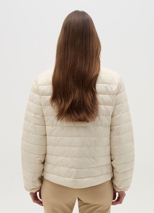 Ovs Piumino Corto Ultralight A Collo Alto