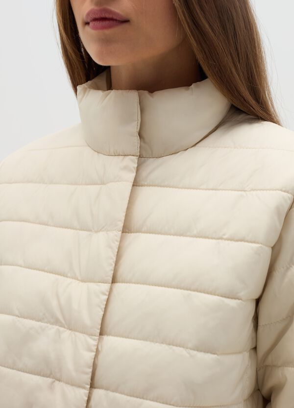 Ovs Piumino Corto Ultralight A Collo Alto