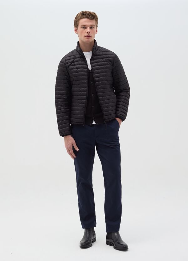 Ovs Piumino full-zip ultralight trapuntato