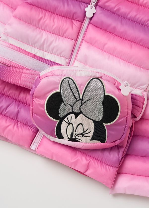 Ovs Piumino Ultralight Con Marsupio Minnie