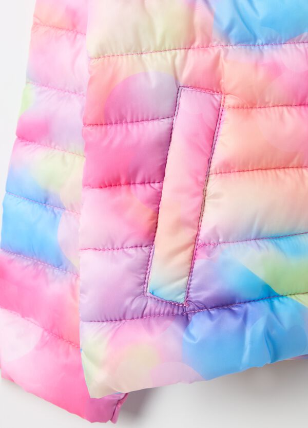 Ovs Piumino Ultralight In Fantasia Tie Dye
