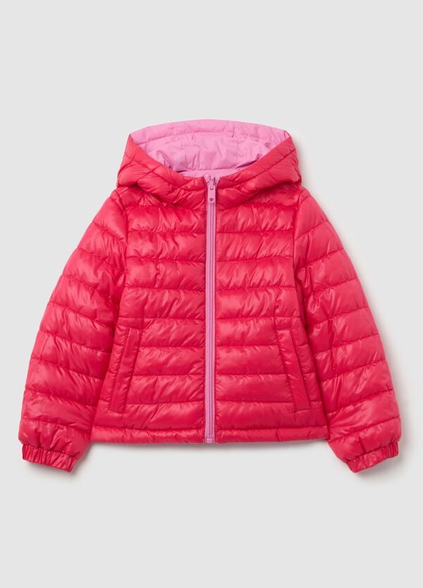 Ovs Piumino Ultralight Reversibile Con Cappuccio