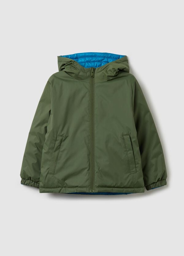 Ovs Piumino ultralight reversibile con cappuccio