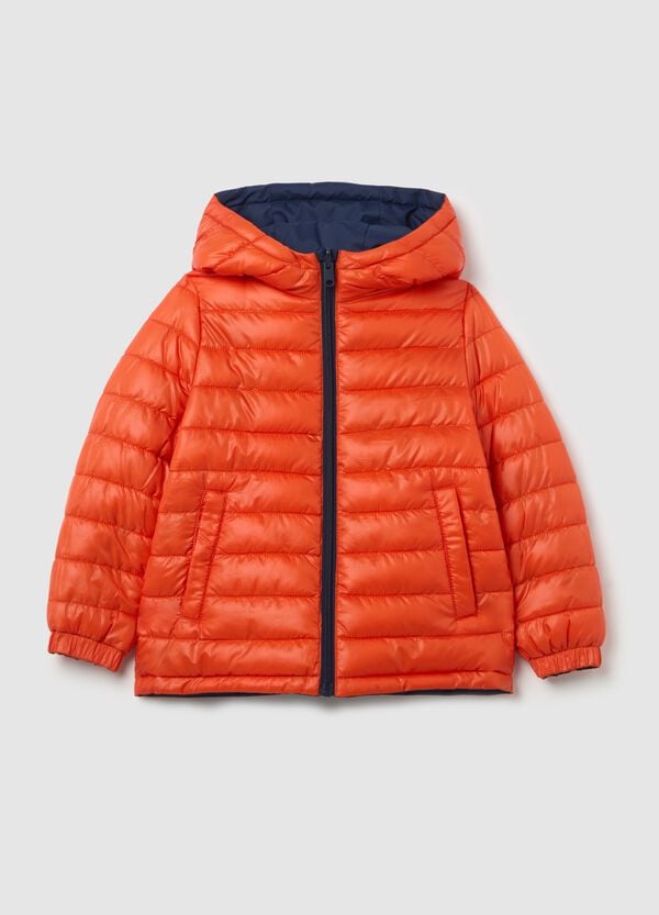 Ovs Piumino Ultralight Reversibile Con Cappuccio