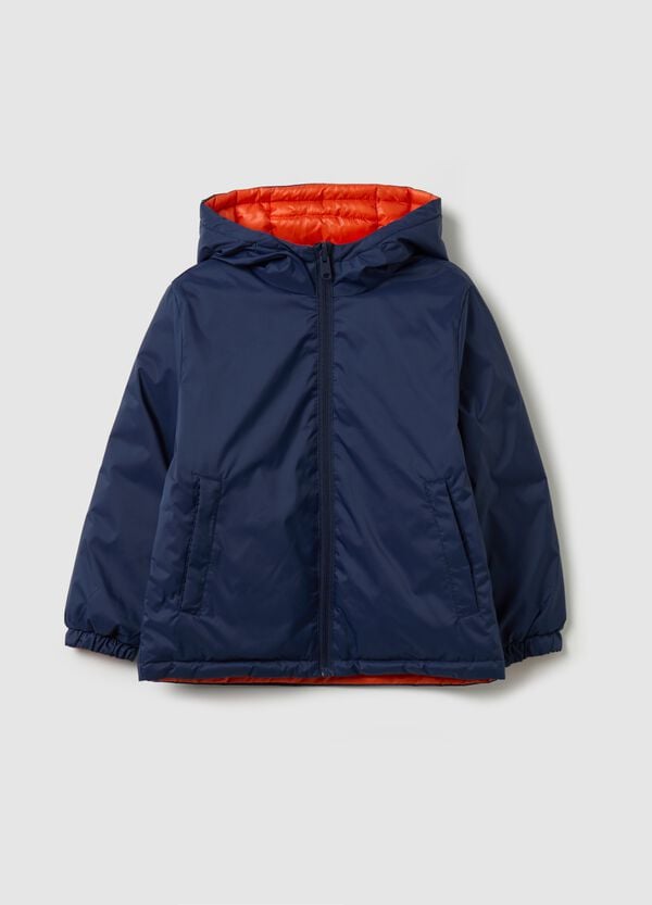 Ovs Piumino ultralight reversibile con cappuccio