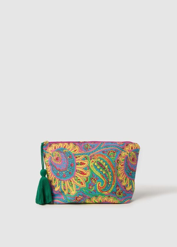 Ovs Pochette con nappina stampa paisley