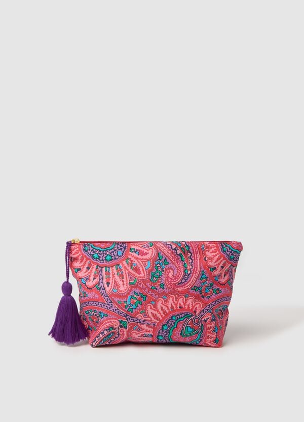 Ovs Pochette con nappina stampa paisley