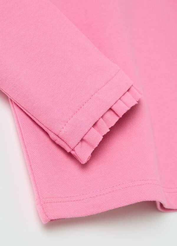 Ovs Polo A Maniche Lunghe Con Rouches