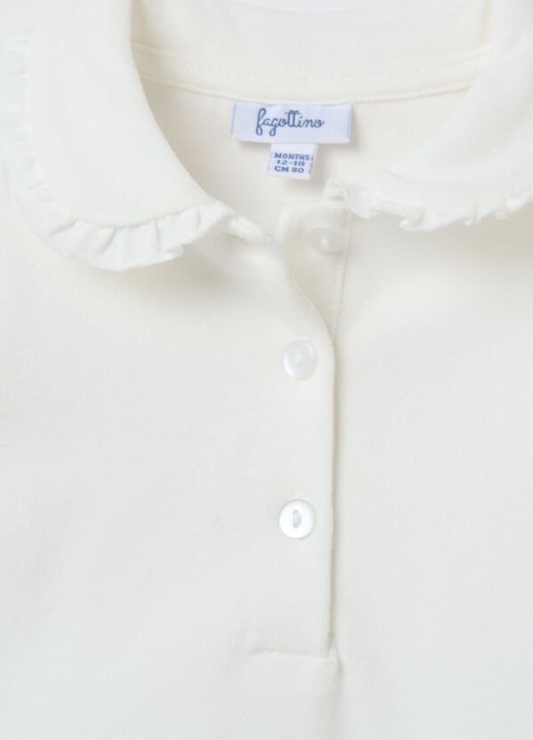 Ovs Polo A Maniche Lunghe Con Rouches