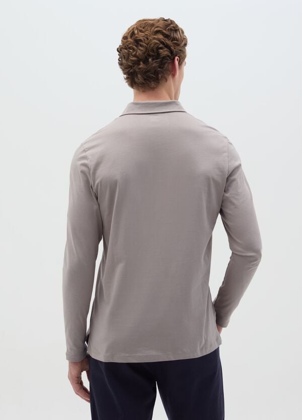 Ovs Polo In Cotone A Maniche Lunghe
