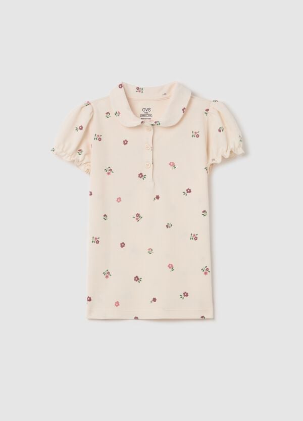 Ovs Polo in cotone bio con stampa