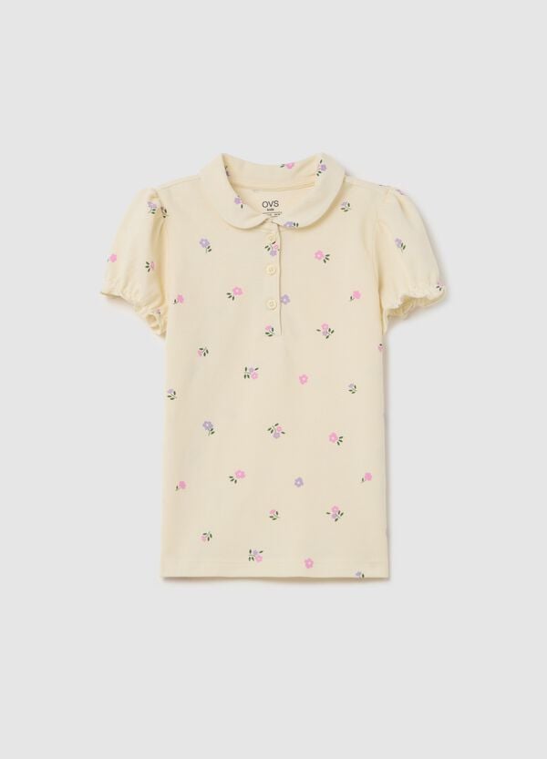 Ovs Polo in cotone bio con stampa