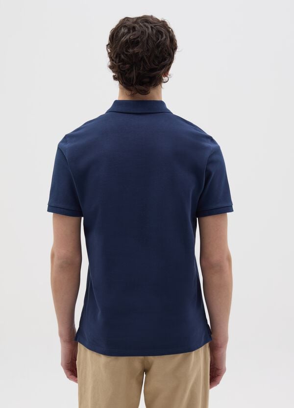 Ovs Polo In Cotone Bio Tinta Unita