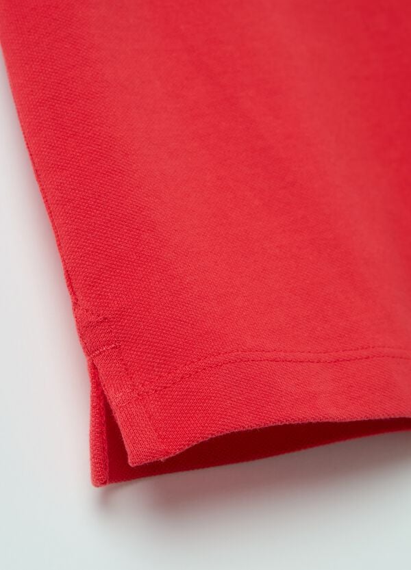 Ovs Polo In Cotone Con Patch E Ricamo "Yacht Club"