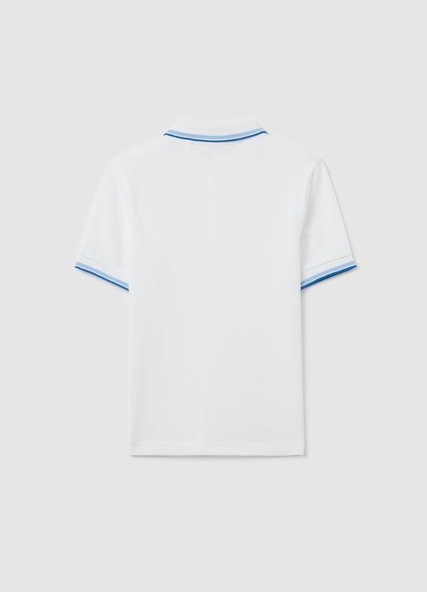 Ovs Polo In Cotone Con Profili A Righe