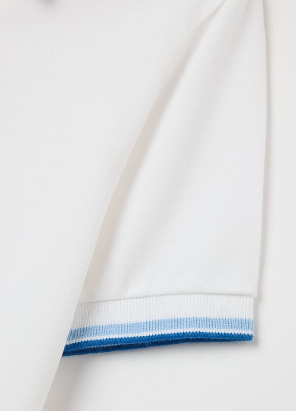Ovs Polo In Cotone Con Profili A Righe