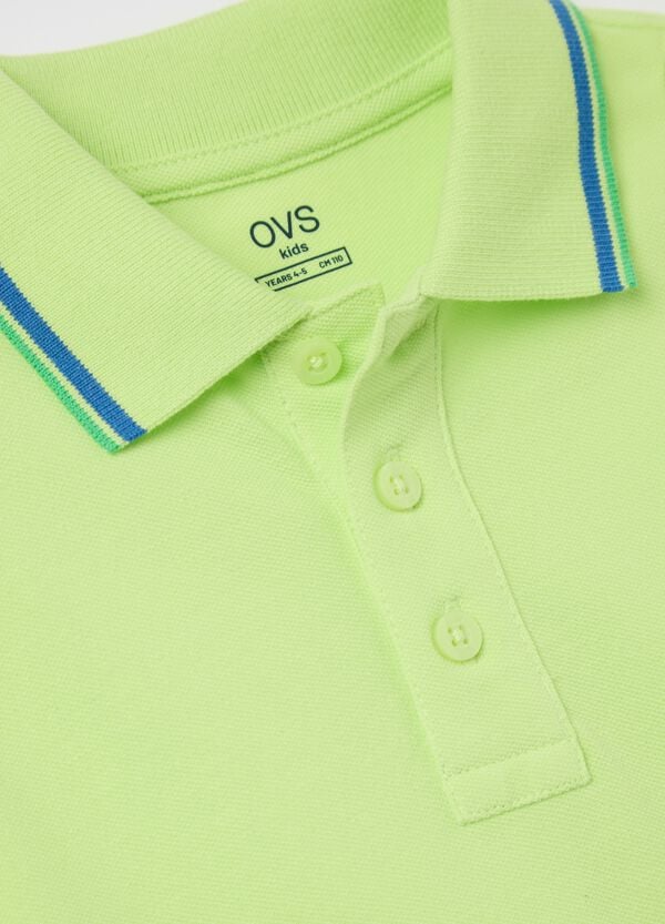 Ovs Polo In Cotone Con Profili A Righe
