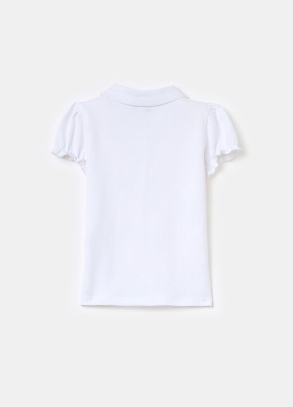 Ovs Polo In Cotone Con Rouches